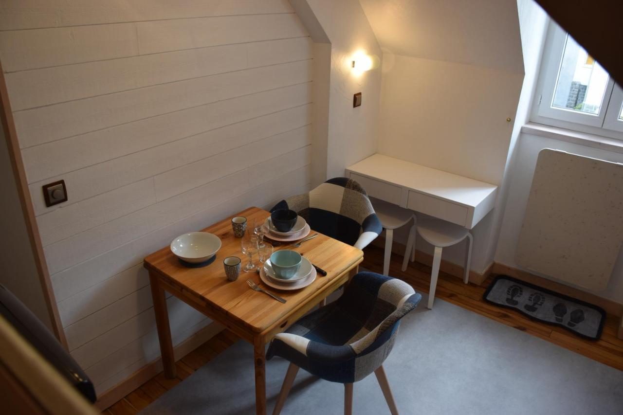 Petit Duplex De Charme Sous Les Toits Du Mont-Dore Exterior foto